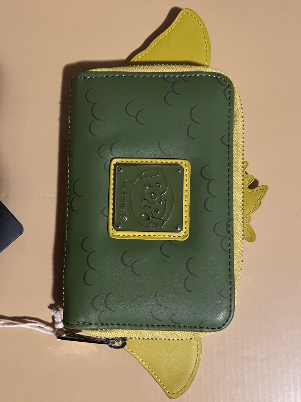 Loungefly Gremlins 3D Glasses Zip Wallet - Olive, Cream, Red & Blue Accents - Picture 2 of 6